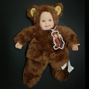 Vintage Anne Geddes 1997 Baby Teddy Bear Soft Plush Stuffed 15"
